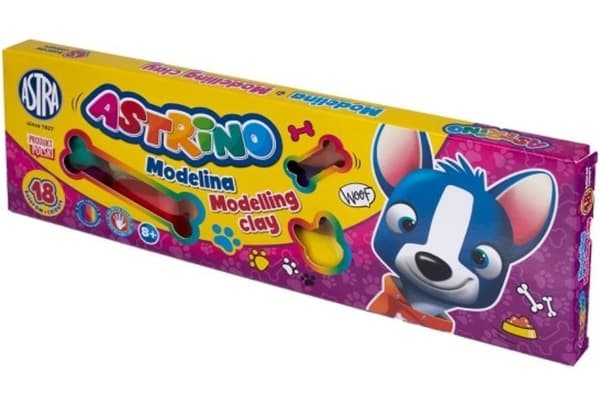 Astrino ASTRA modellervoks 18 farver