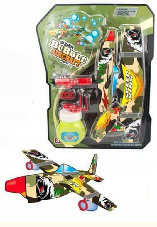 Bubbelgenerator Flygplan 22x28x4cm 1400