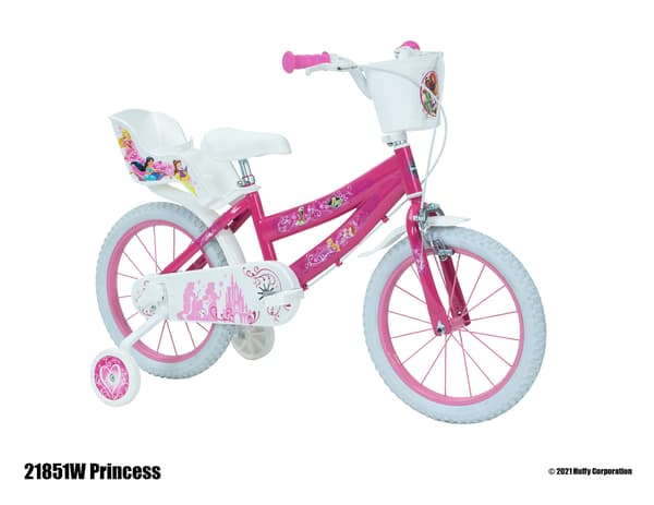 Disney Princess Børnecykel 16 Tommer til Piger 5-7 År Lyserød