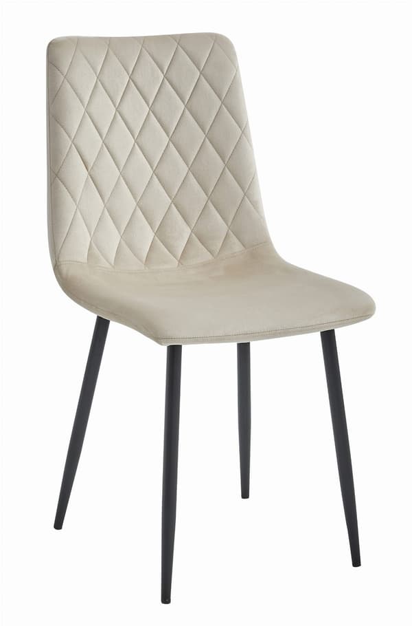 TURIN-tuoli - beige sametti x 1