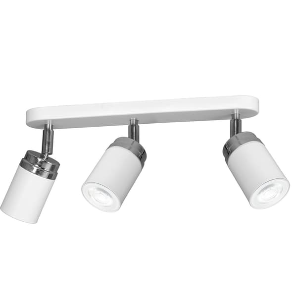 Moderne hvid loftlampe Reno x3