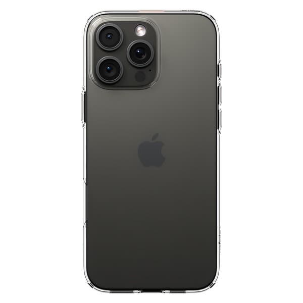 Spigen Liquid Crystal Clear cover til iPhone 16 Pro, gennemsigtig