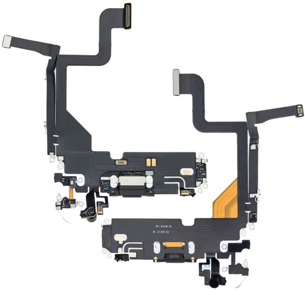 HQ USB-laddningskontakt för Apple iPhone 13 Pro (grafit)