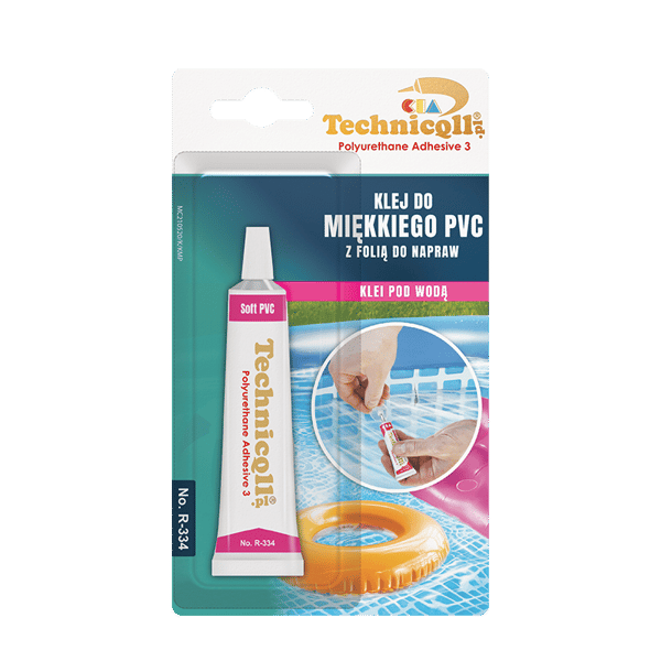 Teknisk lim til blød PVC - 20 ml R-334