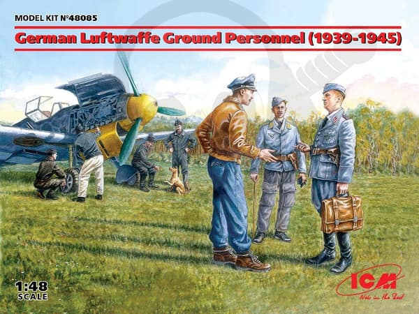 ICM48085 Tyska Luftwaffe Ground 1939-1945 1:48