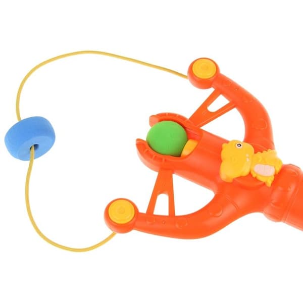 Slangebøsse med blød kuglekaster - Orange