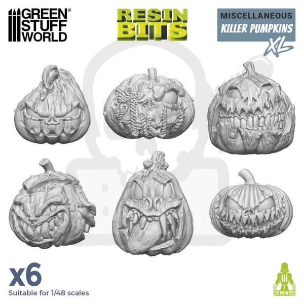 GSTU505510 Stor Killer Pumpkins Resin Set
