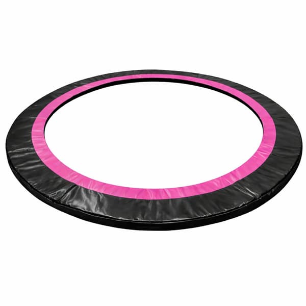Fjäderskydd för Sport Max 8ft studsmatta svart och rosa