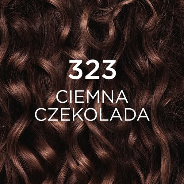 Loreal Casting Creme Gloss hårfarve - 323 Mørk chokolade (48 ml, 72 ml, 60 ml)
