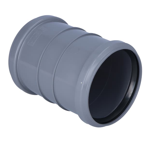 PP-HT 110 sanitetsmanchet, til internt spildevand, askefarvet, Onnl