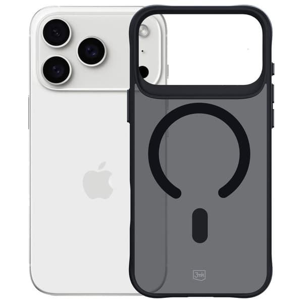3MK Smoke MagCase -kotelo iPhone 17 Prolle