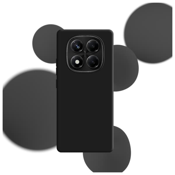 3MK Silikone Etui til Xiaomi Redmi Note 14 Pro 5G, sort