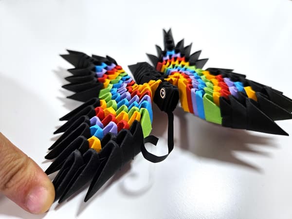 Origami 3D - Sommerfugl