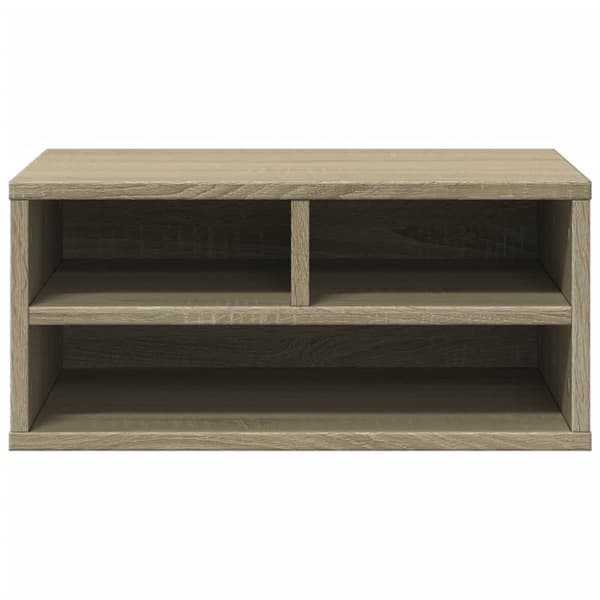 vidaXL printerstativ, Sonoma eg, 49x40x22,5 cm