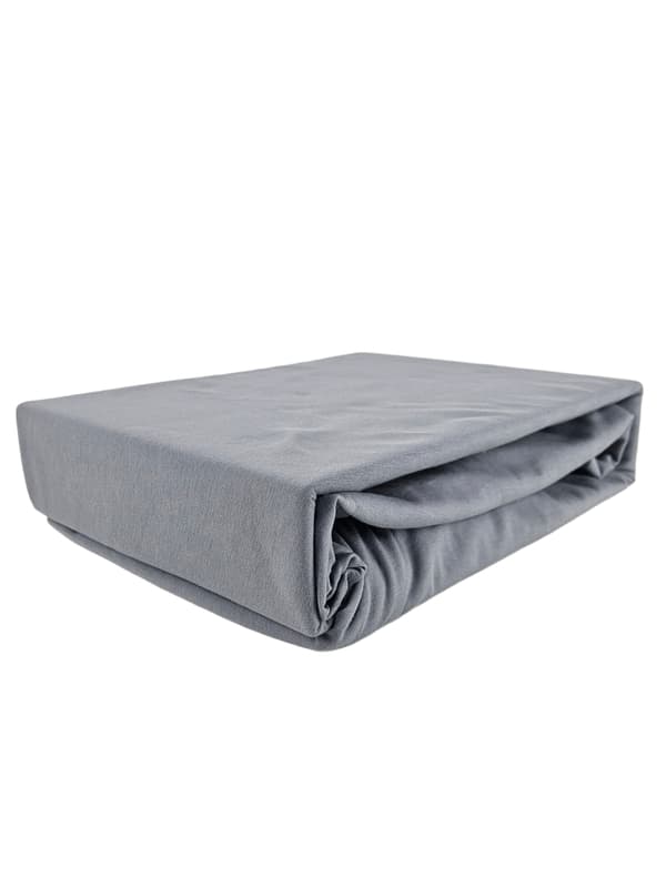 DRAGANK I BOMULL, PREMIUM, MÖRKGRÅ 90x210