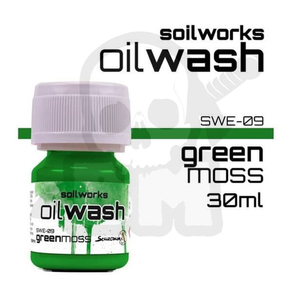 SWE-09 Scale75 Soilworks Oil Wash Grön Mossa