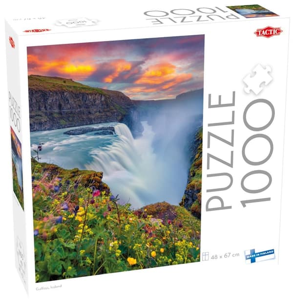 Puzzle 1000 Gullfoss, Islanti