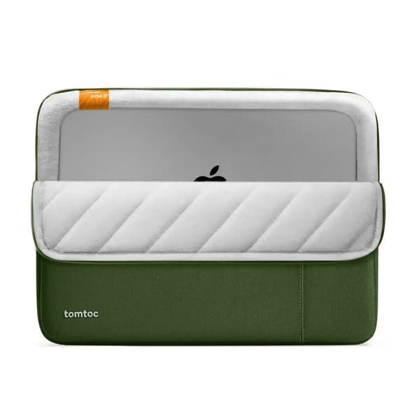Tomtoc - Defender-A13 Laptop-sleeve til 16 tommer MacBook Pro - MacBook-etui sort
