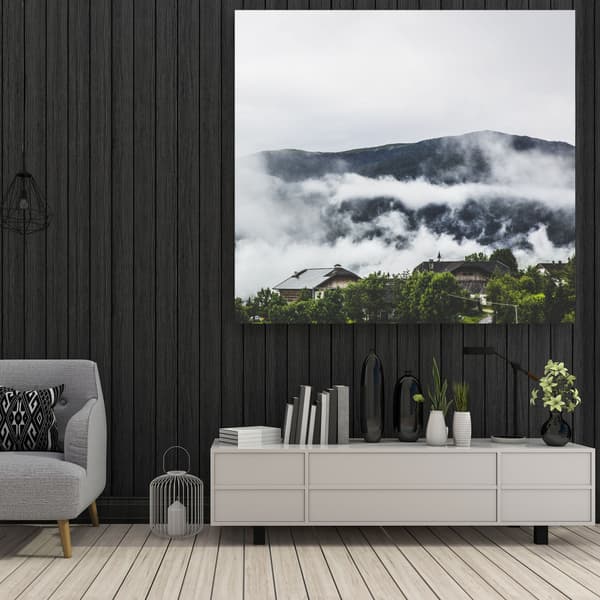 Canvastaulu Luonto Vuoret 80x80 cm
