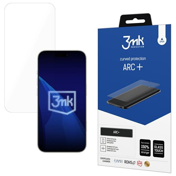 3MK ARC+ suojakalvo iPhone 17 Pro Maxille