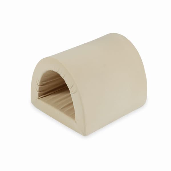 Lekplatsbro i beige skum