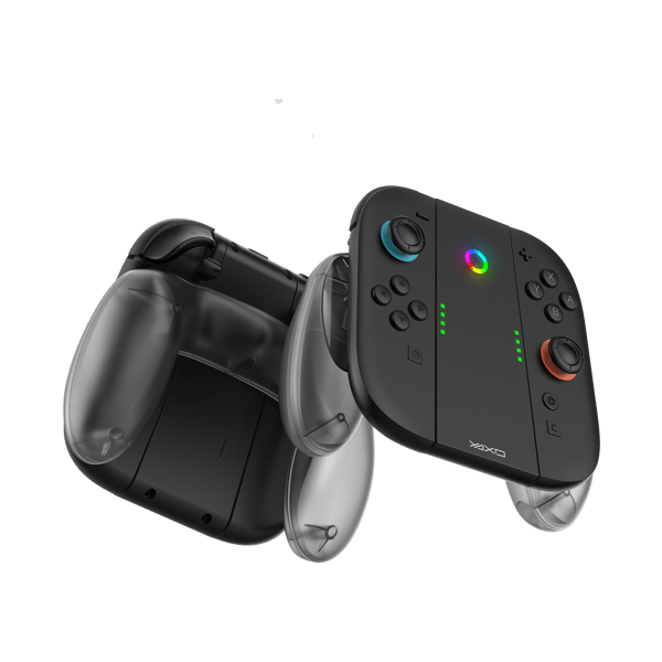 Yaxo Joy-Con Thumbstick SÆT til NS2 Techno Sort