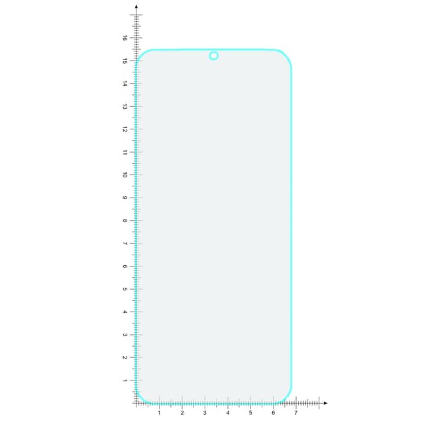 9H hærdet glas til Realme 7i