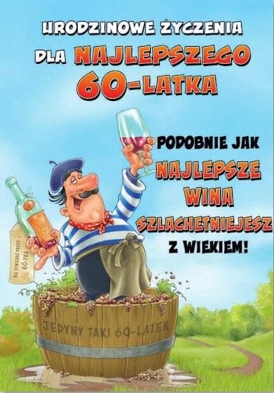 Fødselsdagshilsenkort 60 MF22