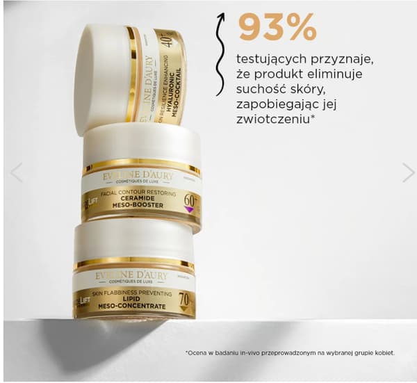 Eveline D'Aury RemodeLift Meso-Booster 60+ ansiktskräm 50 ml