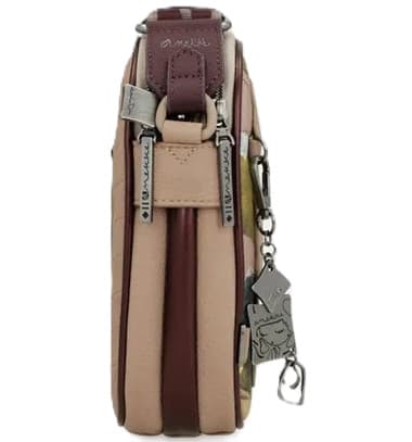 A321 Anekke Real Evolution dobbeltsidet messenger-taske med tre rum