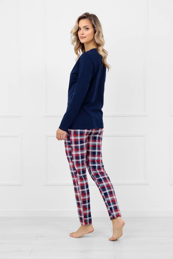 Rugia dampyjamas långärmad, långbyxor L