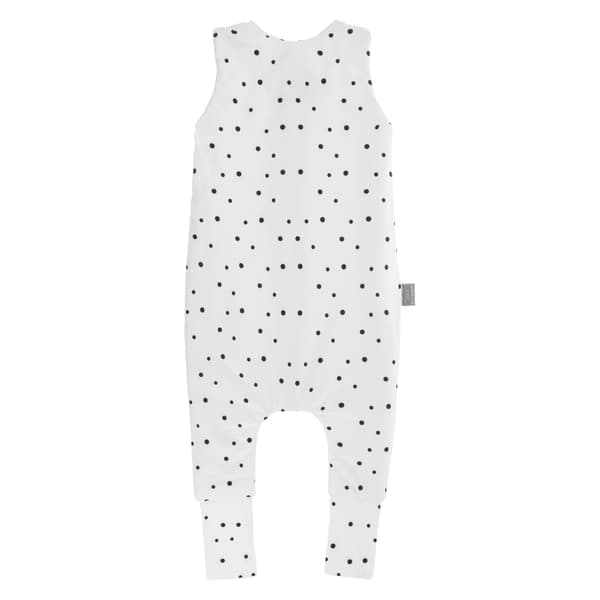 Sovsäck med ben S (1-2 år) Black_Dots
