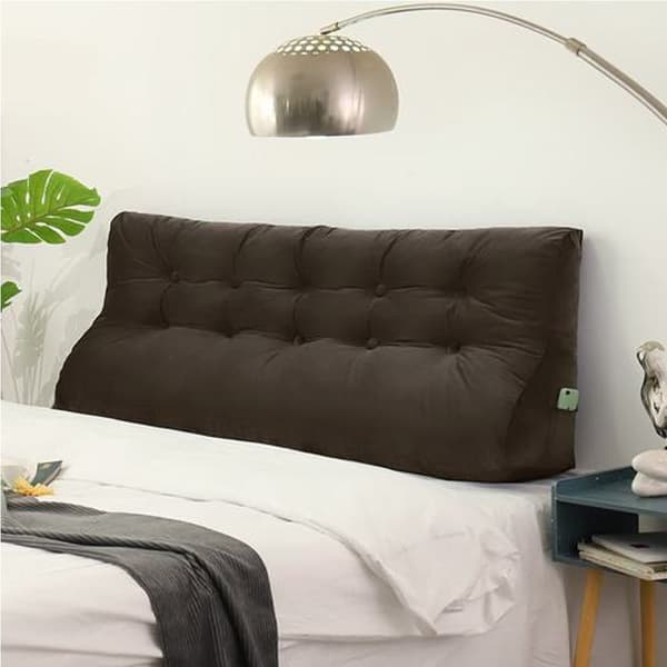 Kaffe fløjlspude Kaffe fløjlspude 120 cm