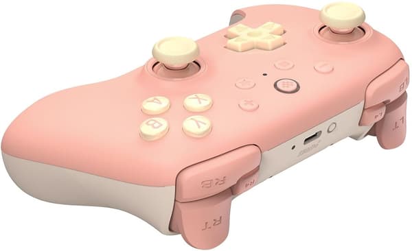 8BitDo Ultimate 2C langaton ohjain, Peach (RET00472)