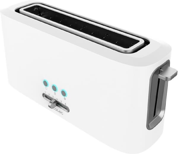 Cecotec Toast&Taste 10000 Extra White -sähköpaahdin keittiöön