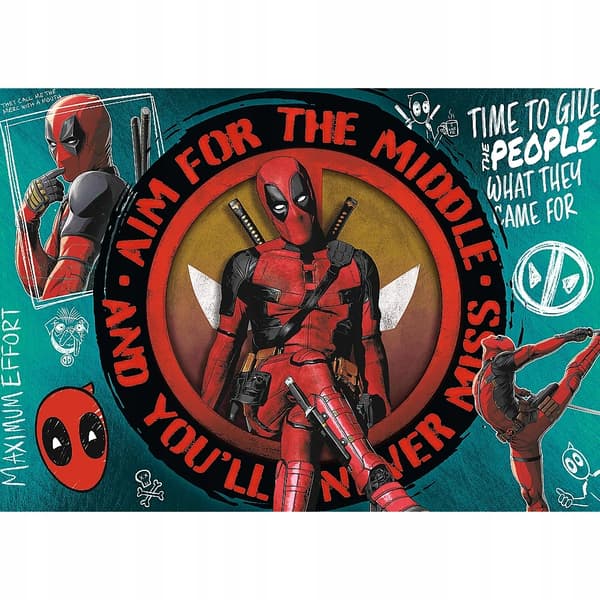 PUSLESPIL 1000 PREMIUM PLUS DEADPOOL 10835