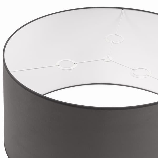 Tornado AXL1 lampe, fløjl, grå blanding