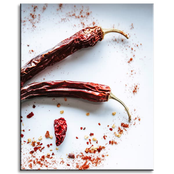 Canvastavla Peppers kök 40x50 cm