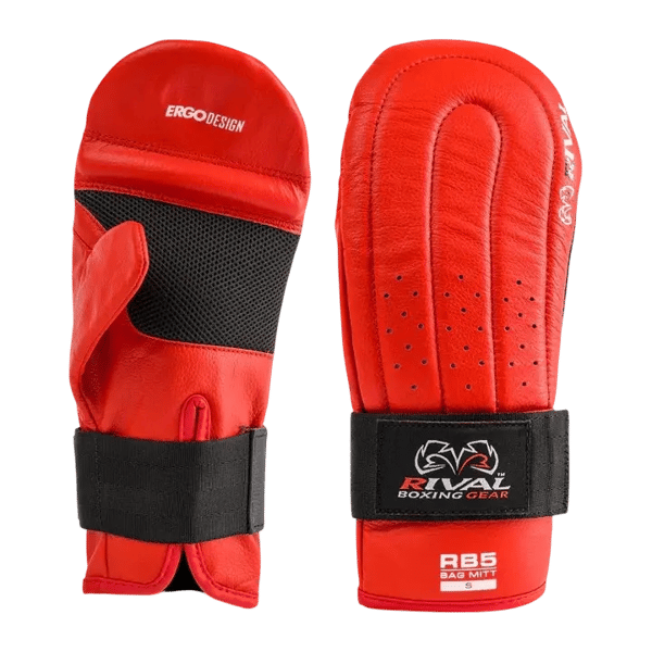Rival RB5 Bag Mitts Røde XL Boksehandsker