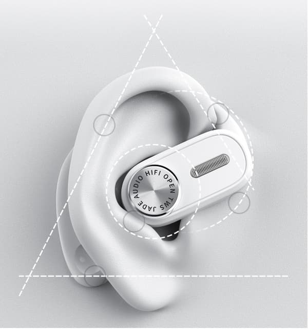 FiiO JW1 - Öppna TWS-hörlurar - vit
