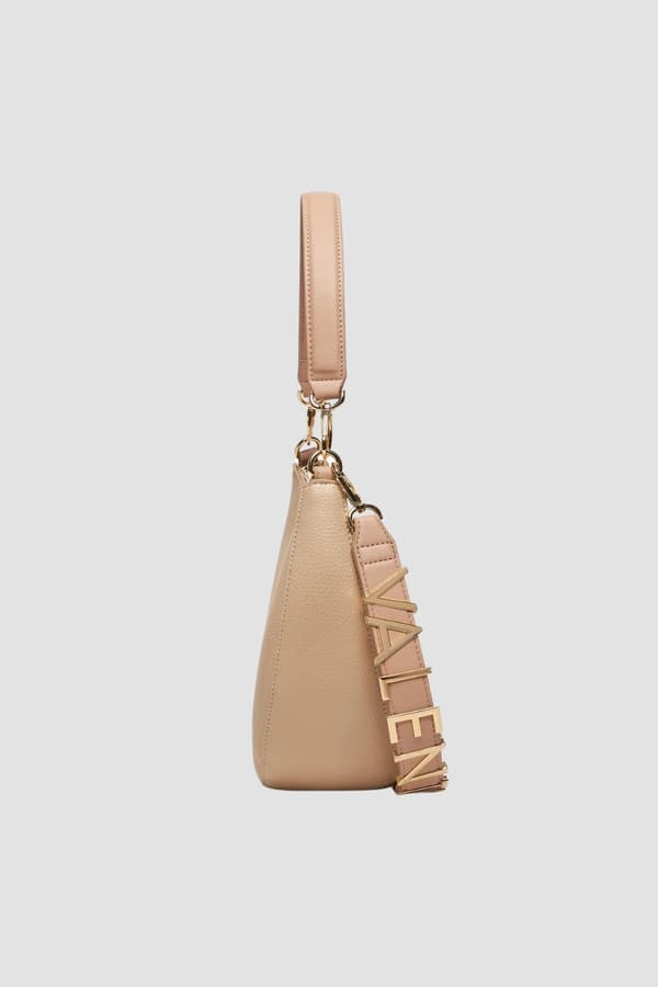 Valentino Beige Månhandväska Alexia Hobo-väska