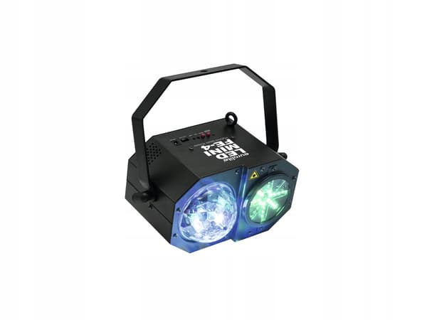 Eurolite LED Mini FE-4 Hybrid Laserblomma - Laser