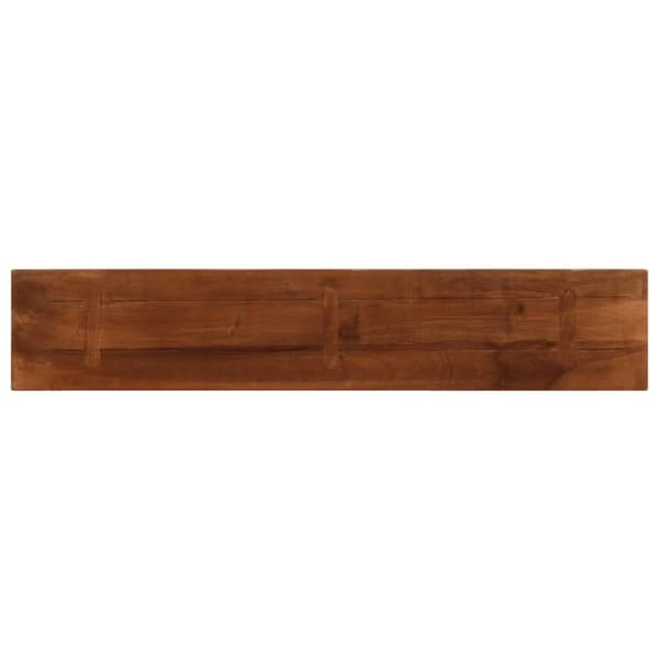vidaXL bordplade 140x30x3,8 cm rektangulær massiv genbrugstræ