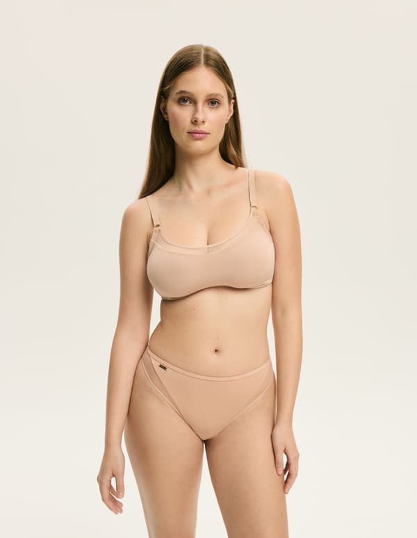 Blissy Esotiq pehmeät rintaliivit | Beige 80D