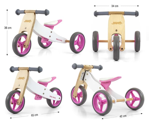 MILLY MALLY JAKE KLASSISK PINK Køretøj