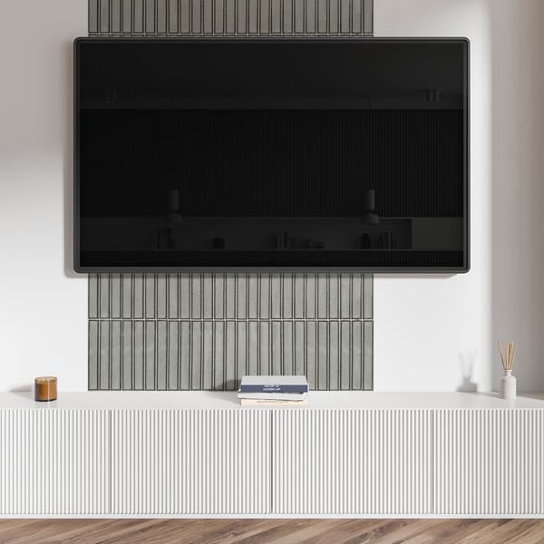 Estetisk vinyltapet med tryck 100x50 cm rektangulära paneler i nät