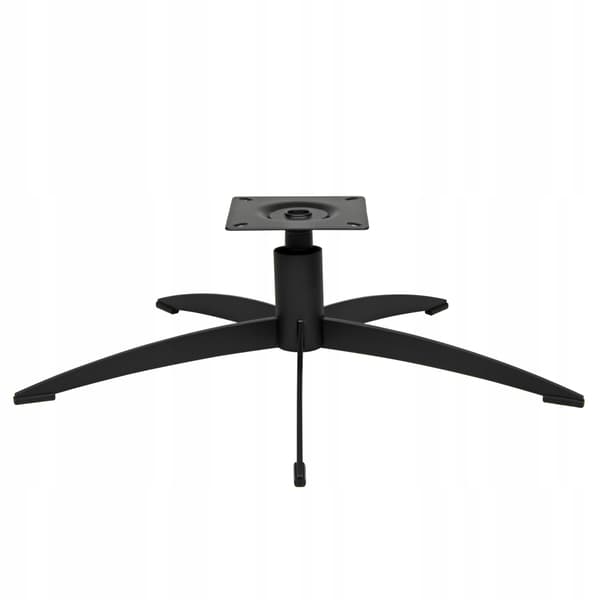 Drejebase til drejestol, mat sort, stærk, SCB004, 704 mm