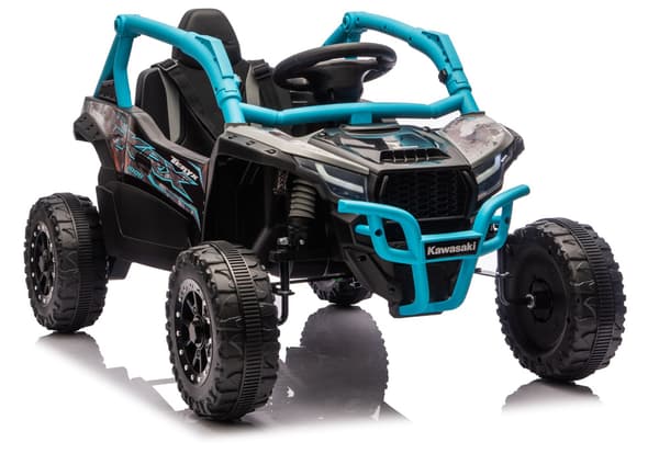 Kawasaki JS330 24V5Ah sort og blå batteribil