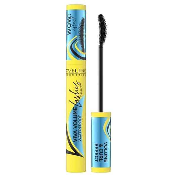 Eveline Viva Volume Lashes Vandfast Mascara - SORT 10ml
