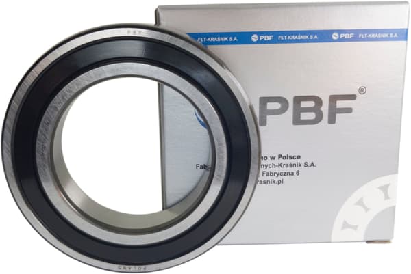 Kugleleje 6208 2RS FŁT-PBF 40x80x18